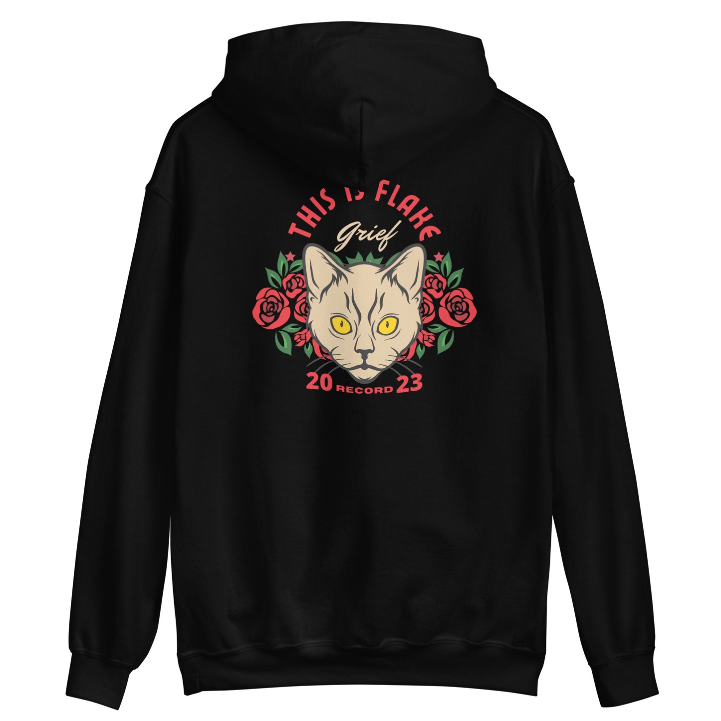 Grief Traditional Style Hoodie (Front and Back Print)